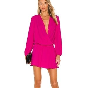Amanda Uprichard Pink Mini Dress